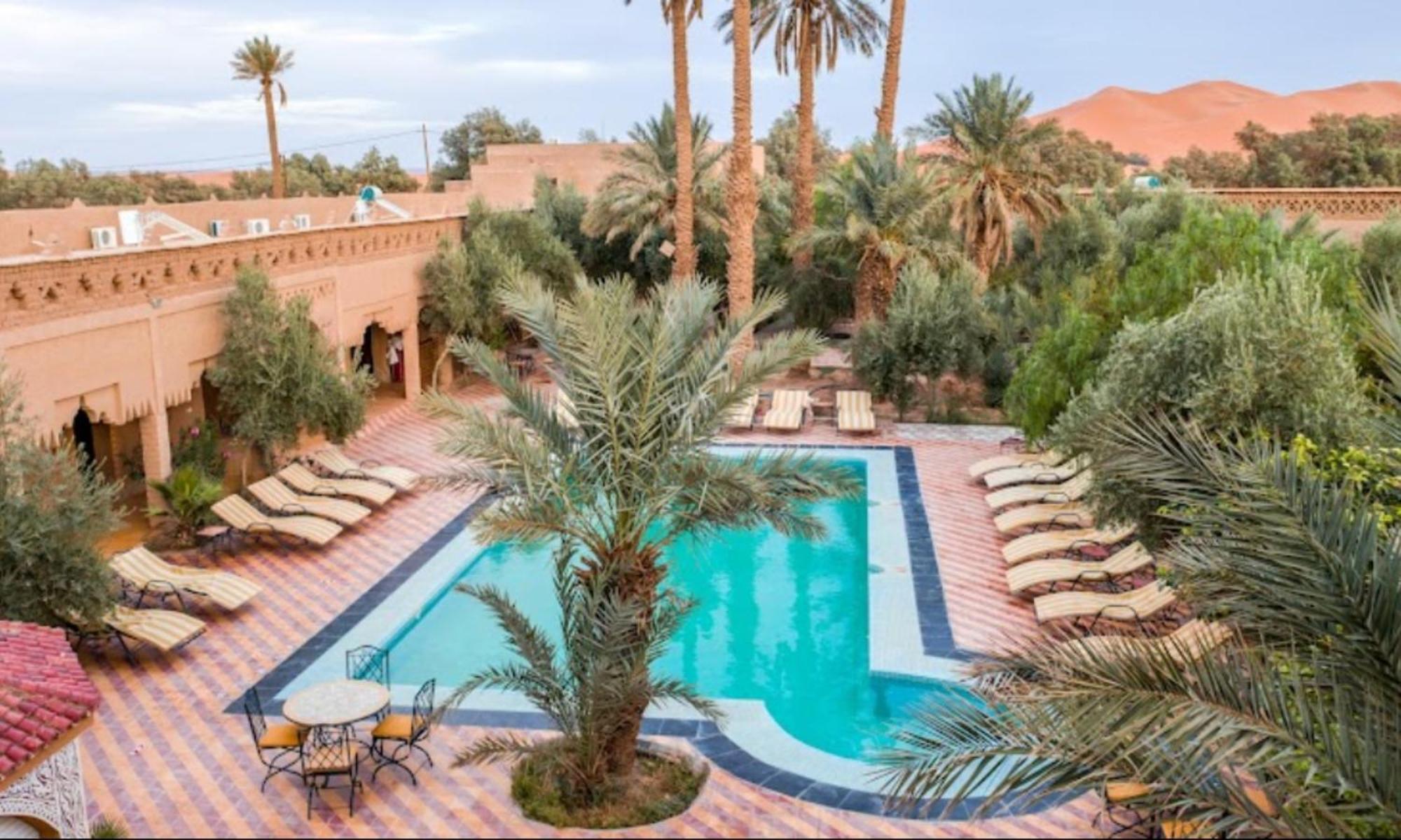 Riad Kasbah Le Touareg Merzouga Exterior foto